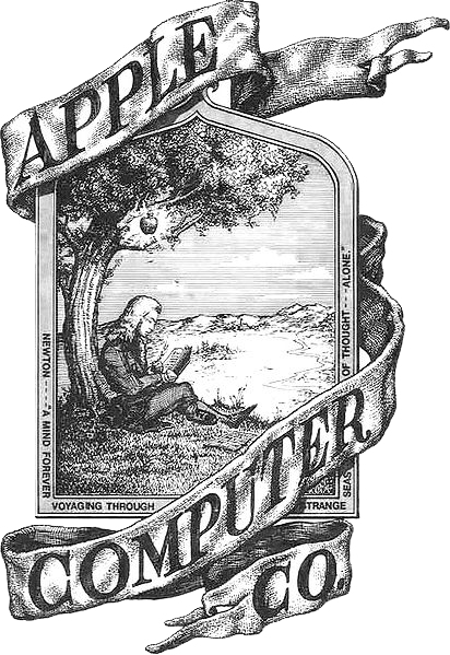 Apple's original 1976 Newton logo