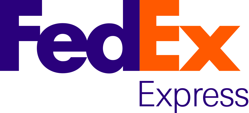 FedEx 1994 logo with hidden arrow