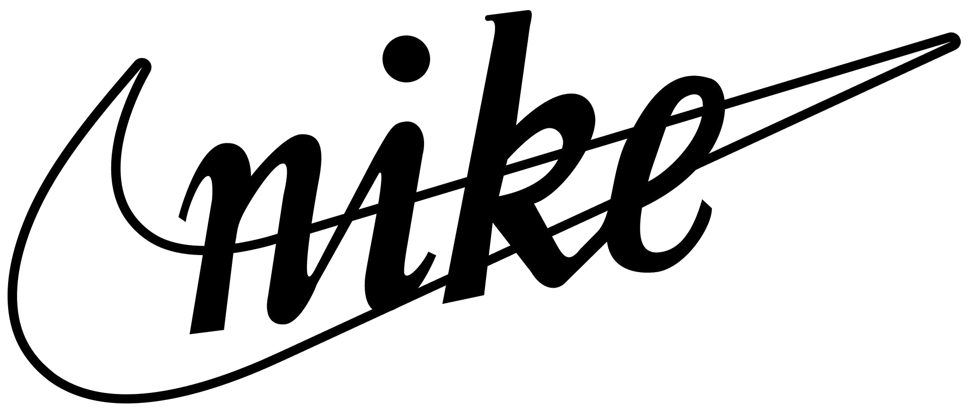 Nike's original 1971 Swoosh