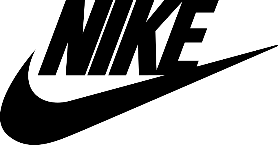 Nike logo 1978 — bold NIKE wordmark with refined Swoosh