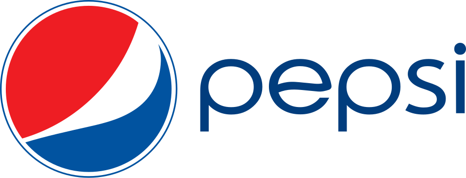 Pepsi smile globe logo 2008 — asymmetric white wave suggesting a smile
