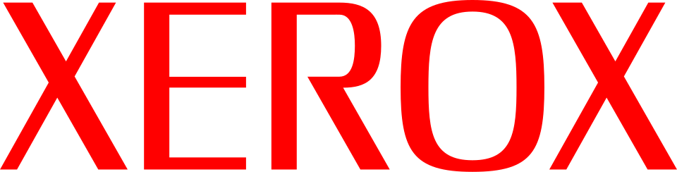 Xerox 1968 red wordmark