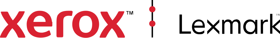 Xerox 2026 logo, updated identity reflecting the Lexmark acquisition
